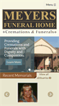 Mobile Screenshot of meyersfuneralhomes.com